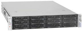 Sistema de almacenamiento en red NETGEAR ReadyNAS 3200 RN12P1210 - NAS - 12 TB - Altura de 2U para montaje en bastidor - 12 bahías Serial ATA-300 - HD 1 TB x 12 - RAID 0, 1, 5, 6 - Gigabit Ethernet
