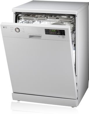 LAVAVAJILLAS LG con Motor Direct Drive y 3ª bandeja para cubiertos - LD-4321W