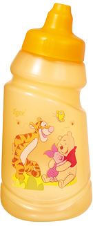Cantimplora Antifugas Winnie The Pooh de Tigex. Con boquilla retráctil y capacidad de 350 ml.