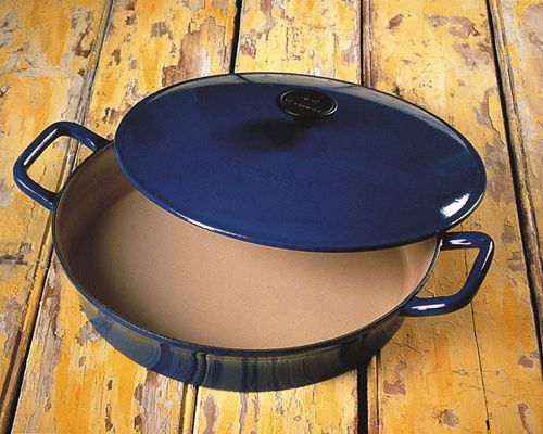 Cocotte Campesina Le Creuset de Hierro Colado Esmaltado. Color Negro. La mejor opción para guisar.
