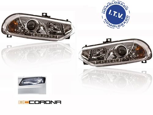 Juego de Faros Luz Diurna BCCORONA ALFA ROMEO 156 98-02 4P
