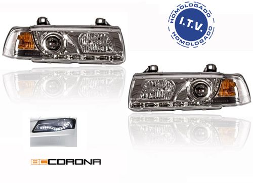 Juego de Faros Luz Diurna BCCORONA BMW E36 92-98 4P