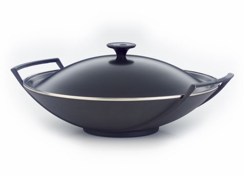 Wok Le Creuset.