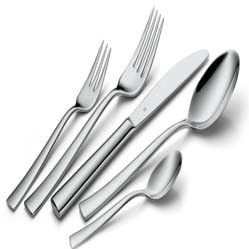 Cubiertos WMF modelo Philadelphia de 114 PIEZAS, línea sencilla y desenfadada