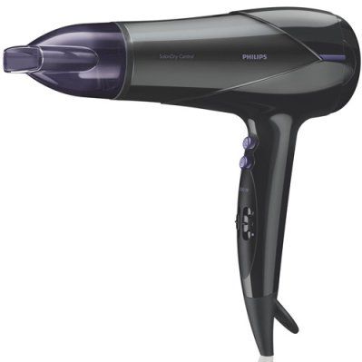 Secador Salon Dry Philips HP8180 con 2100 W de potencia - función turbo - seis posiciones de velocidad y temperatura