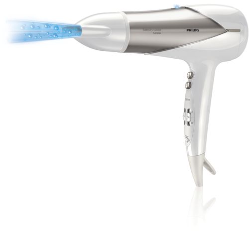 Secador Salon Dry Philips HP8183 con 2200 W de potencia - función turbo - chorro de aire frío - rejilla de entrada de aire desmontable