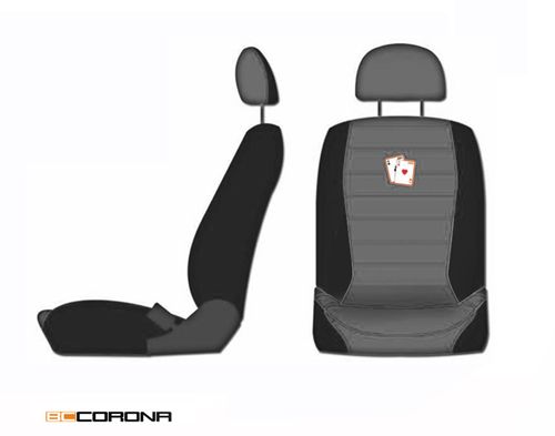 Juego completo de fundas para asientos BCCORONA FORMULA Gris