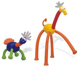 ANIMATCH de Miniland, para montar los animales más simpáticos y extravagantes, Juego extraordinariamente divertido
