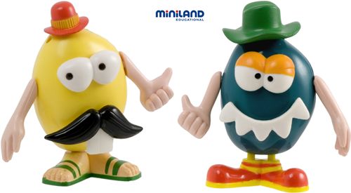 MAXIMIX de Miniland, para crear personajes propios para jugar e inventar historias