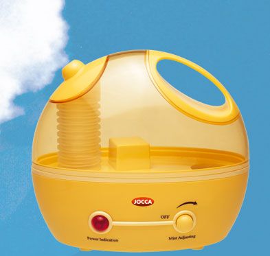 HUMIDIFICADOR ELECTRICO JOCCA - Evita ambientes secos y cargados, causados por el uso de la calefacción o exceso de calor. Funciona mediante ultrasonidos