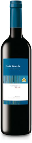 Vino tinto Tempranillo jóven de Bodegas Casa Gualda, 2009, D.O. La Mancha, caja de 12 botellas de 0,75 cl