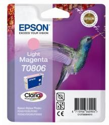 Cartucho de tinta original Epson C13T08064011 T0806 - Magenta claro