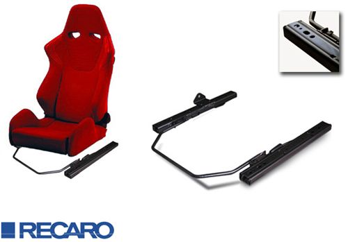 Base Universal RECARO para montaje de asientos deportivos con doble guía corredera