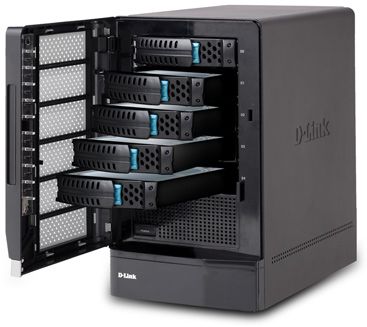 Almacenamiento SAN D-Link DSN-1100-10 - Dispositivo de almacenamiento en red iSCSI SAN Enclosure - 5 bahías para discos 3,5'' SATA / SATA-II - 4 puertos Gigabit Ethernet - RAID 0/1/1+0/5