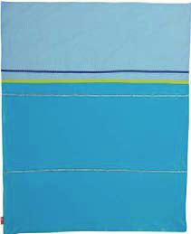 Colcha de Terciopelo Igloo Turquesa para Cuna de 120 x 60 cm de Sal de Cocó. Ideal para el entretiempo.