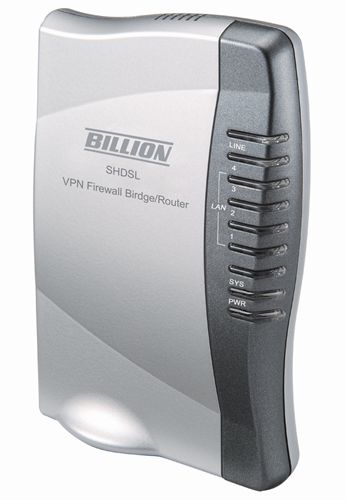 Bridge/Router SHDSL Billion BiPAC 8500 - 2.3 Mbps SHDSL 4 puertos ethernet VPN Firewall QoS bridge/router