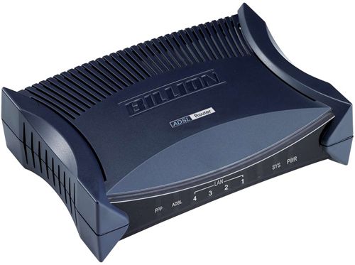Router ADSL2+ Billion BiPAC 7300 - 4 puertos ethernet ADSL2/2+ modem/router Firewall QoS