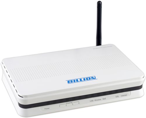 Router Dual WAN 3G-ADSL2+ Billion BiPAC 7402GXL - ADSL2+ - 3G UMTS/HSPA (USB) - Autofailover - Wan backup - WIFI-G - QoS - Firewall