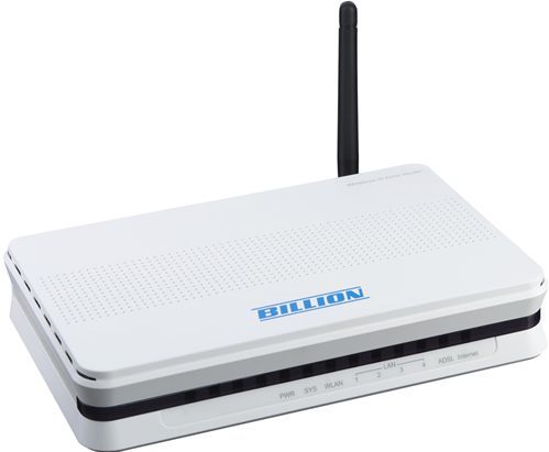 Router Dual WAN VoIP 3G-ADSL2+ Billion BiPAC 7404VGPX - ADSL2+ - 3G UMTS/HSPA (USB) - Autofailover - Wan backup - WIFI-G - QoS - Firewall - VoIP 2xFXS + 1xFXO