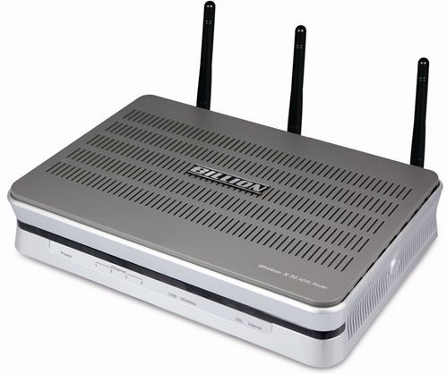 Router Dual WAN 3G-ADSL2+ Billion BiPAC 7402NX - ADSL2+ - 3G UMTS/HSPA (USB) - Autofailover - Wan backup - WIFI-N 300Mbps- QoS - Firewall - 16xVPN - 4 Puertos Gigabit Ethernet