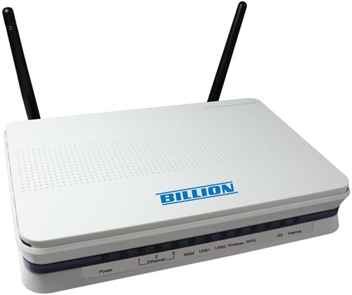Router Dual WAN 3G Billion BiPAC 6200NXL - Dual WAN interfaz, 2x USB 2.0 para 3G y/o impresora, disco duro, webcam..., WIFI-N, Balanceo de cargas - Autofailover - Firewall - QoS