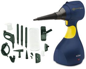 LIMPIADORA A VAPOR SOLAC "ECOGENIC PRO 15 LV1450".1400W, LISTA EN 2MINUTOS, GRAN CAPACIDAD (300CC), PRESIÓN 4 BARES, 35 g/min DE VAPOR,16 ACCESORIOS,SISTEMA DE SEGURIDAD Y DE DESINFECCIÓN MULTIUSOS.