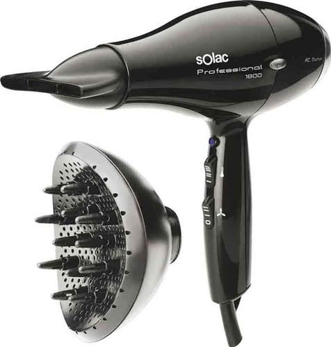 SECADOR DE PELO CON DIFUSOR SOLAC SP 7150.