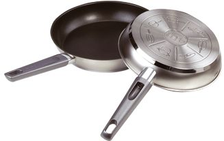 SARTÉN TEFAL 4U 20 CMS.Fondo de 4 mm de acero Y aluminio (para una excelente distribución del calor), garantiza una cocción homogénea de los alimentos.Compatible con inducción.