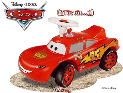 BIG CAR MODELO RAYO MCQUEEN, un vehículo de juguete muy seguro