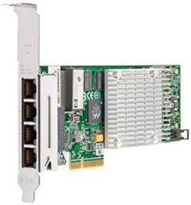 538696-B21 - Tarjeta de red HP NC375T PCI Express Quad Port Gigabit Server Adapter - Adaptador de servidor HP NC375T Gigabit PCI-E - 4 puertos - Cobre - Para servidores HP