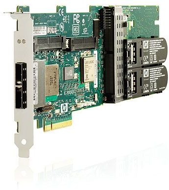 381513-B21 - Controlador de almacenamiento HP Smart Array P800 / 512MB BBWC Controller - SATA-150 / SAS - 300 MBps - RAID 0, 1, 5, 6, ADG, 0+1 - PCI Express x8