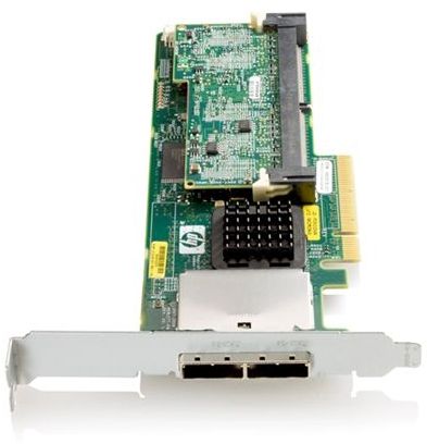 578229-B21 - Controlador de almacenamiento HP Smart Array P411 / 512MB FBWC Controller - SATA-150 / SAS perfil bajo - 300 MBps - RAID 0, 1, 5, 10, 50 - PCI Express 2.0 x8
