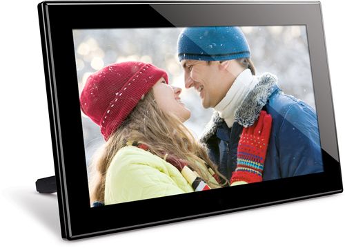 Marco Digital ViewSonic VFM1036w-51P LCD 10" Multimedia, 128MB memoria interna, Alta Resolución 1024 x 600, 16:9, 500:1, USB 2.0, Lector de Tarjetas, Mando a distancia ¡¡ Foto, Música y Vídeo !!