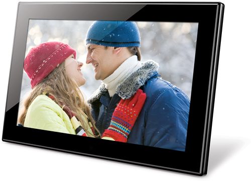 Marco Digital ViewSonic VFM1036w-51P LCD 10" Multimedia, 128MB memoria interna, Alta Resolución 1024 x 600, 16:9, 500:1, USB 2.0, Lector de Tarjetas, Mando a distancia ¡¡ Foto, Música y Vídeo !!