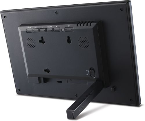 Marco Digital ViewSonic VFM1036w-51P LCD 10" Multimedia, 128MB memoria interna, Alta Resolución 1024 x 600, 16:9, 500:1, USB 2.0, Lector de Tarjetas, Mando a distancia ¡¡ Foto, Música y Vídeo !!