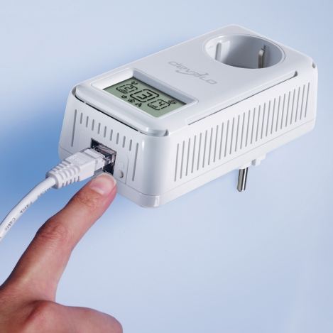 ¡¡Conéctate a internet a través de la red eléctrica en cualquier sitio de tu casa y conecta entre si todos los dispositivos aptos para la red!! dLAN® 200 AVsmart+Starter Kit (2 adaptadores) de DEVOLO.