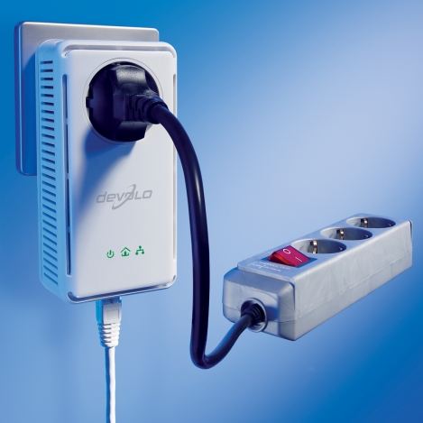 ¡¡Conéctate a Internet a tráves de la red eléctrica en cualquier sitio de tu casa y conecta entre si todos los dispositivos aptos para la red!! dLAN 200 AVplus Network kit de DEVOLO (3 adaptadores)
