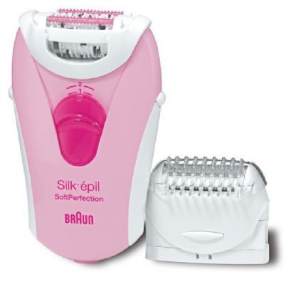 Braun - Depiladora SOFTPERFECTION BODY SYSTEM 3270 - Función masaje antidolor - Cabezal para zonas sensibles