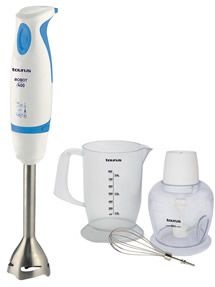 BATIDORA DE VARILLA TAURUS "ROBOT 400 PLUS INOX". BATIDORA DE VARILLA CON ACABADOS "SOFT TOUCH".
