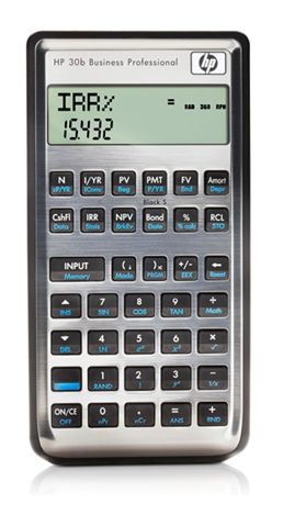 Calculadora Financiera HP 30b Business Professional - Muy versátil para profesionales y estudiantes - Intuitiva y con procesador de alto rendimiento