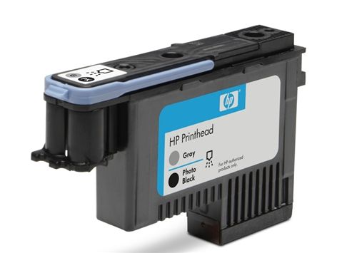 C9380A - Cabezal de impresión NEGRO FOTOGRÁFICO y GRIS HP 72 para impresoras HP Designjet T610 y T1100