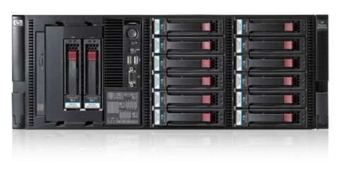Servidor HP ProLiant DL370 G6 (487790-421) · Rack · Intel® Xeon® X5550 (2.66 GHz) 2P · 12 GB (6 x 2 GB) RDIMM · Hot-Plug 8 SFF hasta 24 · NC375i 4 MFP Gigabit · P410i-512MB-BBWC · 2x750W · DVD