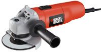 Black & Decker Amoladora 900W y ø115mm + bolsa + 2 discos de corte