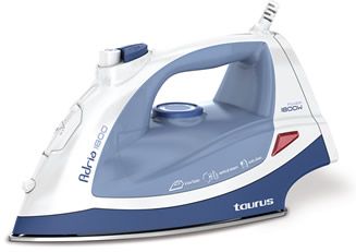 PLANCHA DE ROPA TAURUS "ADRIA 1800" 1800W. CON PLANCHADO VERTICAL.