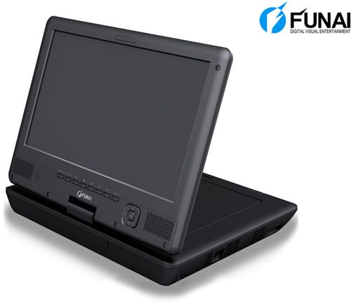 LECTOR BLU RAY PORTATIL CON PANTALLA LCD 10,1" GIRATORIA FUNAI PB1-M200