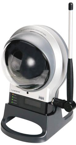 Cisco WVC210-G5 · Cisco Small Business WVC210 Wireless-G PTZ Internet Video Camera - 2-way Audio - Cámara de red - panorámico / inclinación - color - audio - 10/100, 802.11b, 802.11g - CC 5 V