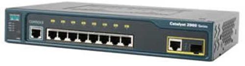 Cisco WS-C2960-8TC-L · Cisco Catalyst 2960-8TC - Conmutador - Gestionado - 8 puertos - 10Base-T, 100Base-TX + 1x10/100/1000Base-T/SFP (mini-GBIC)(asc) - externo