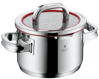 WMF Olla baja 16 CM.Ø modelo Function 4 de WMF, resistente y con diferentes posiciones de vertido