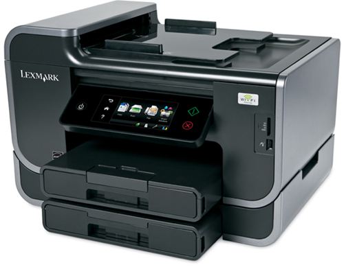 Impresora Lexmark Platinum Pro905 - Multifunción color con Fax 4 en 1 Profesional Inalámbrica con pantalla táctil, Wifi, USB, Red integrada, PictBrigde, 33ppm negro y 30ppm color ¡5 AÑOS DE GARANTÍA!