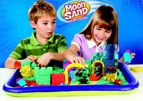 Bizak Moon Sand Castillo del Tesoro, crea un castillo tan grande como quieras